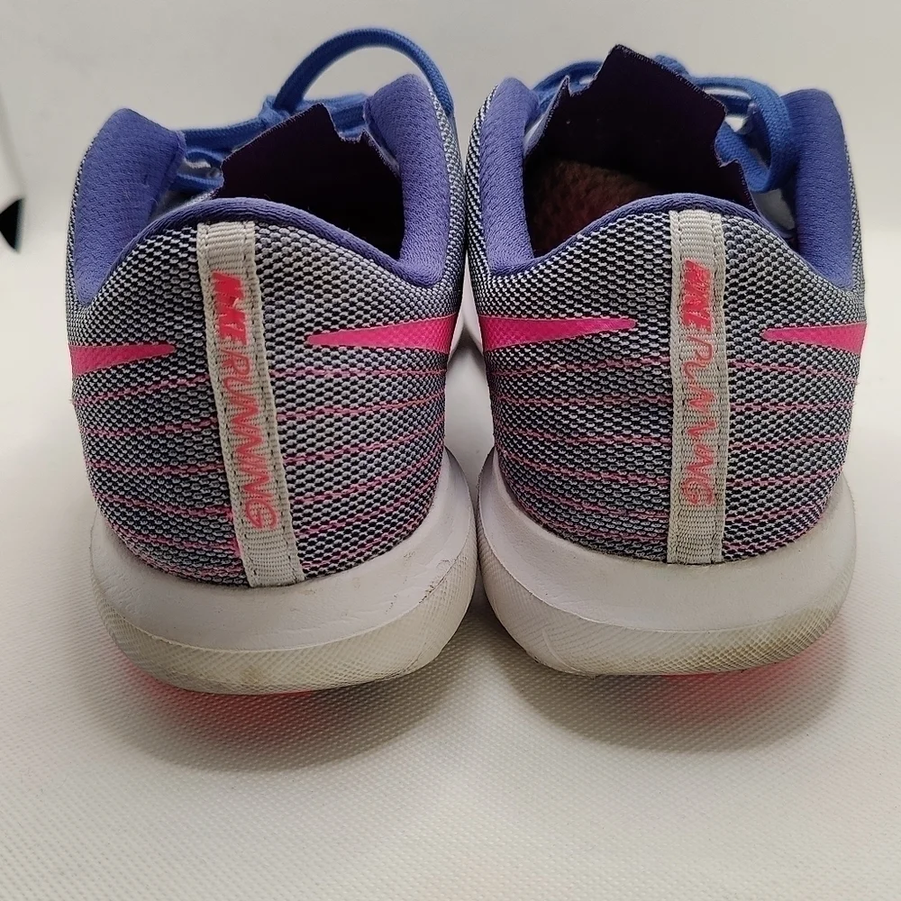 Nike Women's Flex Fury 2 Running Shoe Pink and Purple Athletic Shoes Size 9.5